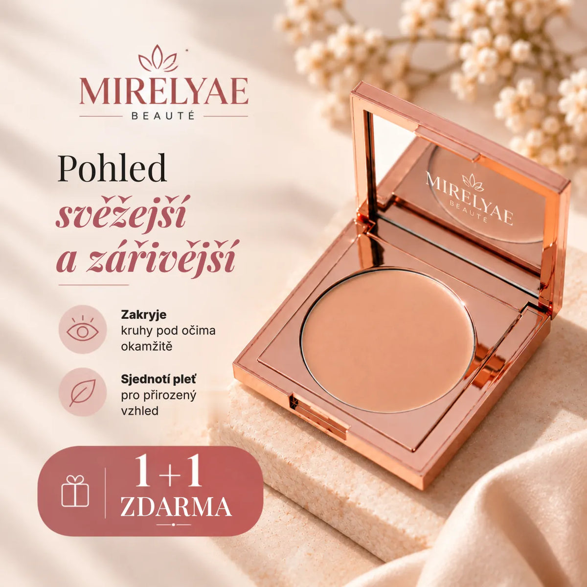 CC korektor - MIRELYAE na kruhy pod očima